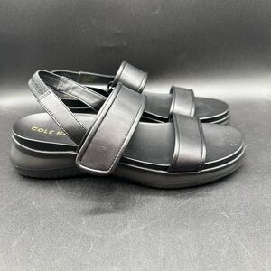 Cole Haan Zerogrand Meritt Black Sandals Womens 6.5B